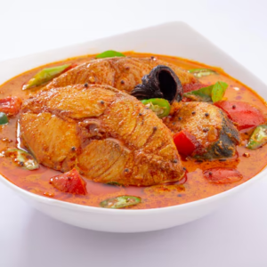 Pratos de Caril de Peixe