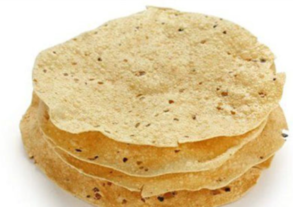 Plain papadom